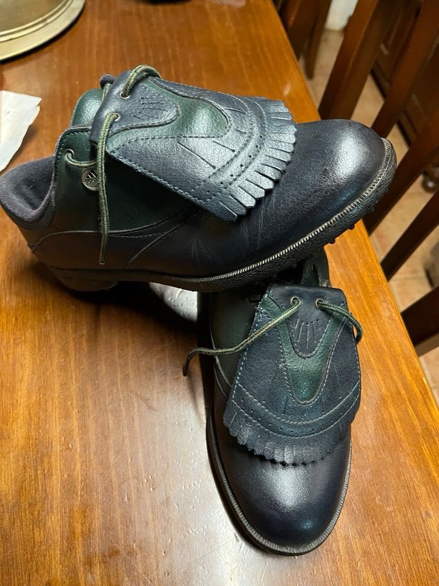 Zapatos Adidas Vintage Golf Verdes (muy raros)