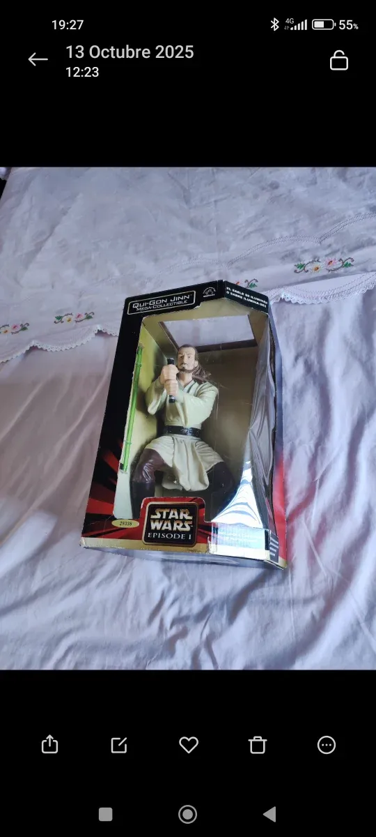 Figura Qui-Gon Jinn Coleccionable