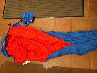 Saco de dormir ligero plumas montaña XL