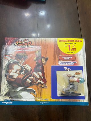 Action Figure Ryu Street Fighter (Sigillata)