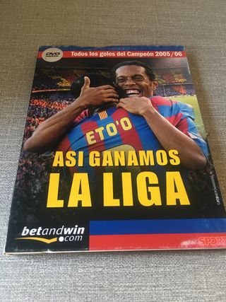 DVD FC Barcelona Así Ganamos La Liga