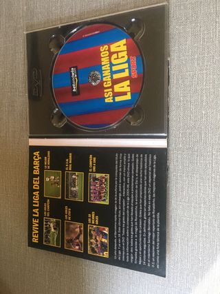 DVD FC Barcelona Así Ganamos La Liga