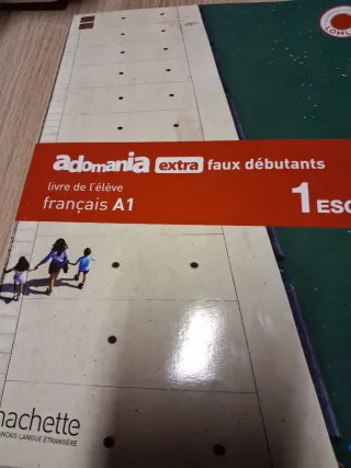 Francés. 1 Secundaria. Adomanía Extra