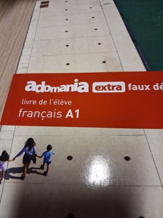 Francés. 1 Secundaria. Adomanía Extra