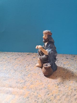 Figura Belén Pastor con cesta