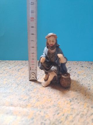 Figura Belén Pastor con cesta