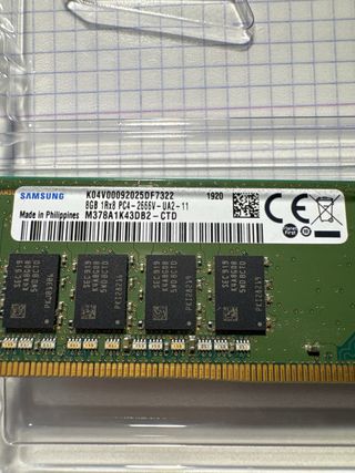 Memoria RAM Samsung DDR4 8GB