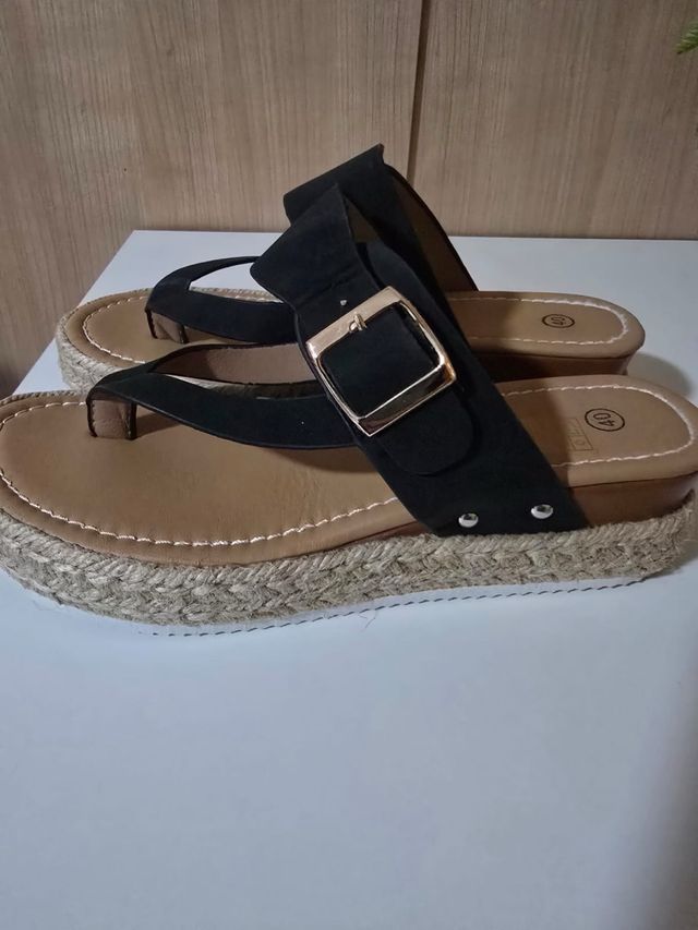 Sandalias Plataforma Mujer Talla 40