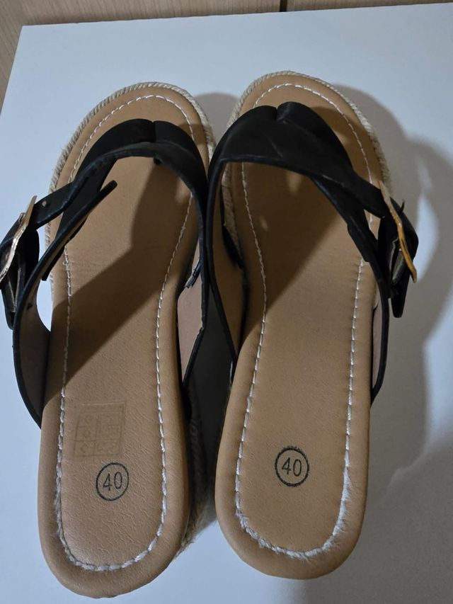 Sandalias Plataforma Mujer Talla 40