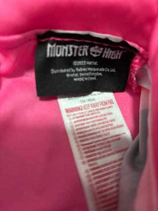 Disfraz Draculaura Monster High T 9-10 años