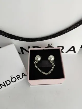 Cadena de seguridad Pandora plata