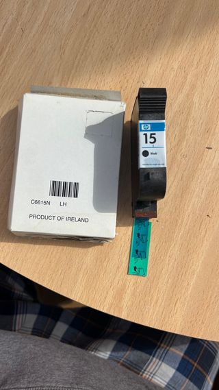 Cartucho Tinta HP 15 Negro C6615N