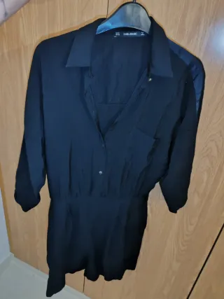 Mono Zara Basic Negro