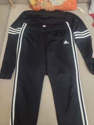 Chándal Adidas Negro y Blanco