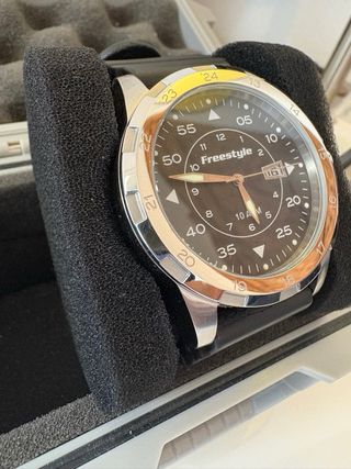 Reloj Freestyle Analog Marine Negro/Plata