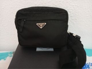 Bandolera Prada Negra Nylon