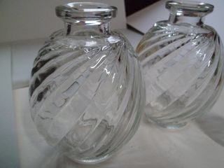 Juego 2 Perfumadores Vintage Cristal
