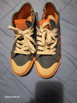 Pepe Jeans London Scarpe Sportive Blu/Arancio
