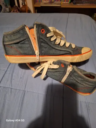 Pepe Jeans London Scarpe Sportive Blu/Arancio