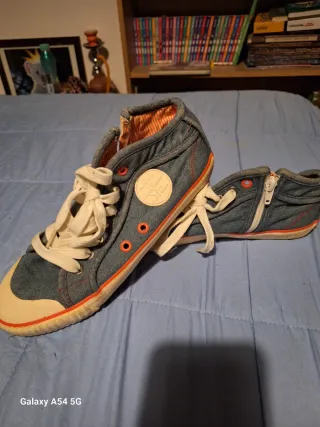 Pepe Jeans London Scarpe Sportive Blu/Arancio