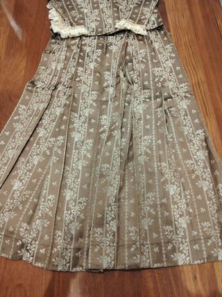 Traje Baturra Beige y Marrón