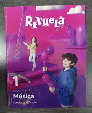 Música. 1 Secundaria. Revuela. Comunidad de Madrid
