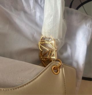 Bolso Hombro Love Moschino Beige