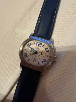 Festina F16126 Cronógrafo Azul/Plata