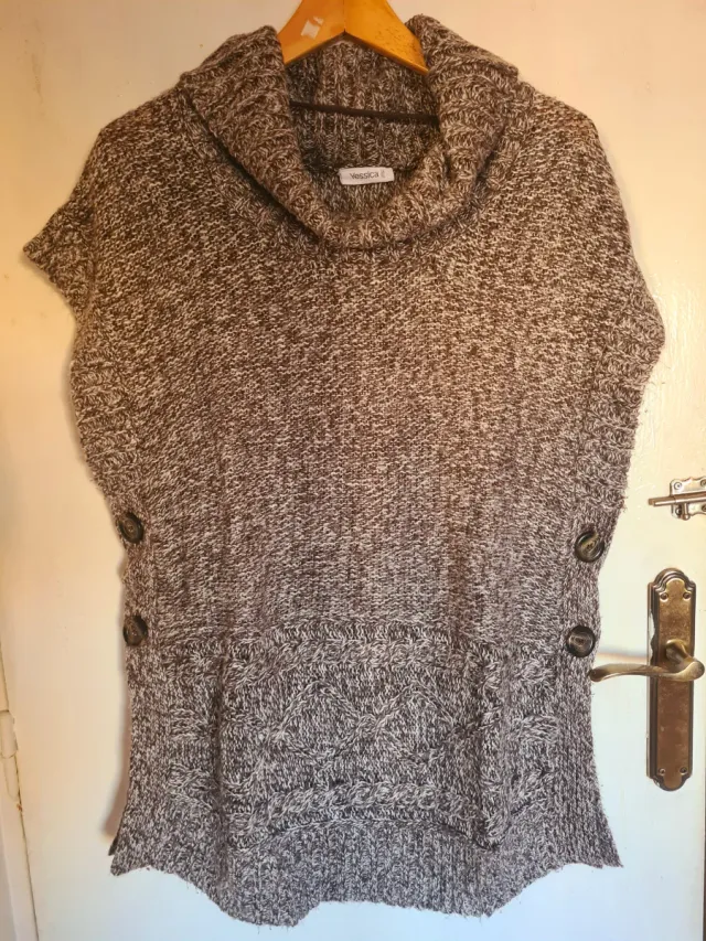 Chaleco lana Yessica sin mangas