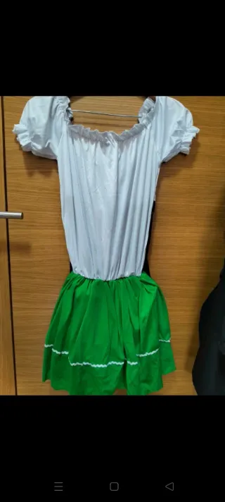 Disfraz tirolesa talla única