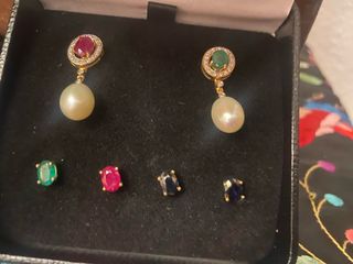 Pendientes oro.CERTIFICADO.