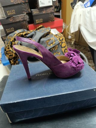 Zapatos Pedro Miralles Morados Talla 40