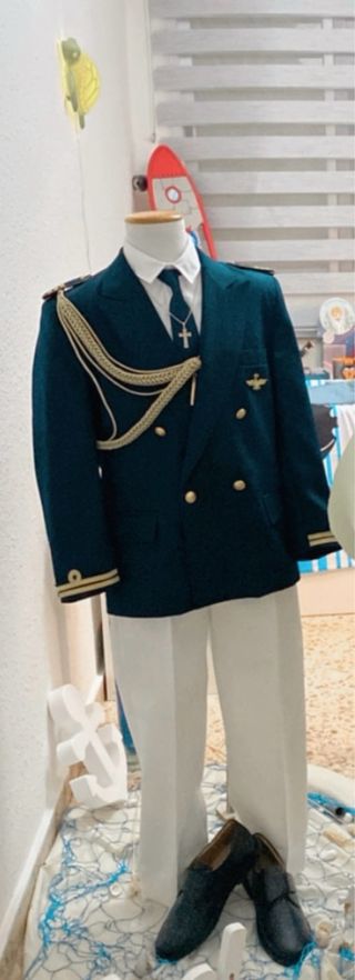 Traje comunión niño completo talla 14