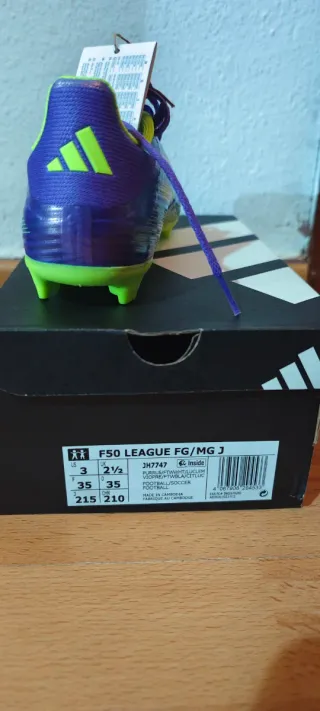 Botas Fútbol Adidas F50 League Laceless Talla 35 