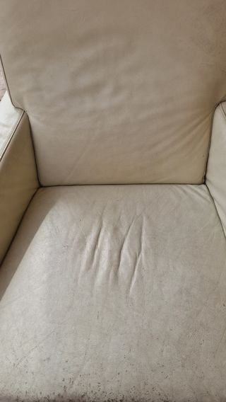 Butaca Rafemar Giratoria Piel Beige
