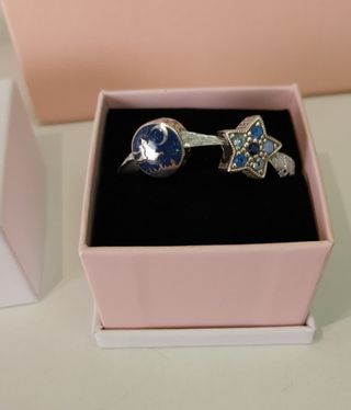Lote 2 charms Pandora Disney Aladdin y estrella.