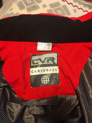 Chaqueta Nieve Carverace Mujer Talla S,con guantes