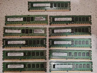 Pack 2 Módulos RAM HP y Samsung
