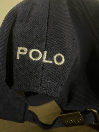 Cappellino Polo Ralph Lauren Blu Argento