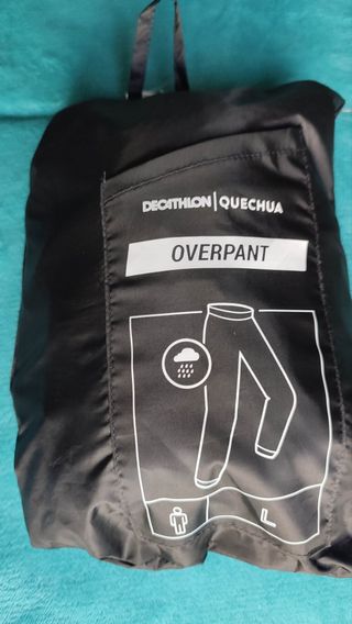 Protector de pantalón para lluvia, nuevo sin uso.