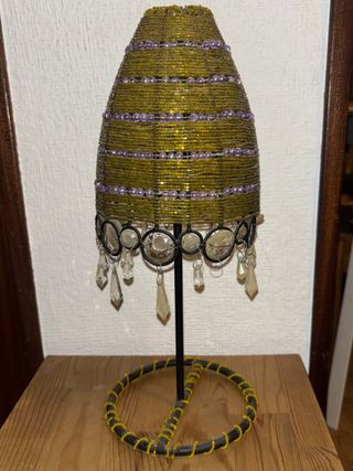 Lampada portacandele vintage