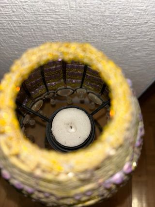 Lampada portacandele vintage