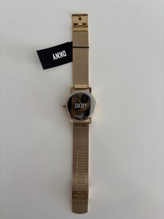 Reloj DKNY Dorado Mujer Nuevo