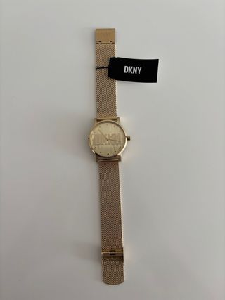 Reloj DKNY Dorado Mujer Nuevo
