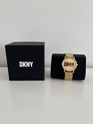 Reloj DKNY Dorado Mujer Nuevo
