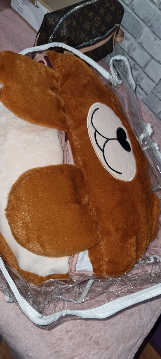 Saco de dormir oso peluche convertible
