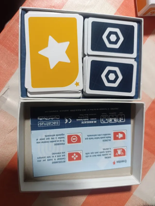 Juego de cartas Misión Rescate