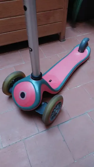 Patinete Globber Evolutivo 3 Ruedas rojo