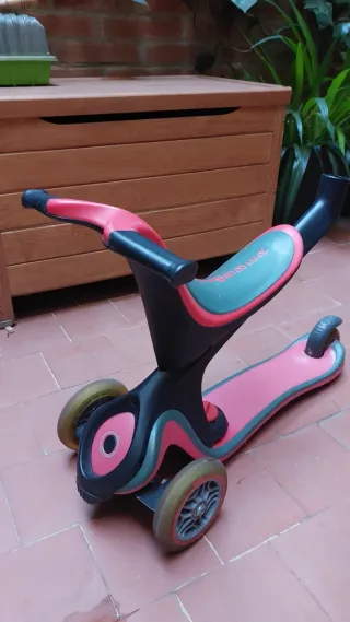 Patinete Globber Evolutivo 3 Ruedas rojo
