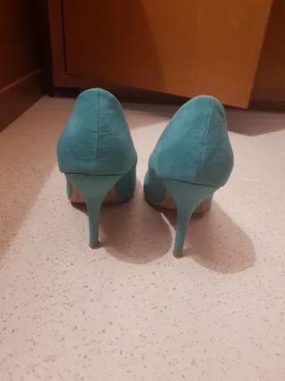 Sapatos Salto Alto Azuis